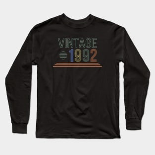 Vintage 1992 Long Sleeve T-Shirt